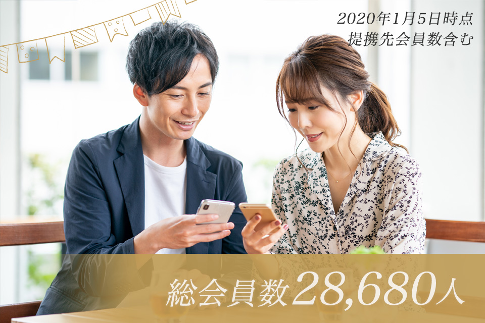 2020年1月5日時点 提携先会員数含む